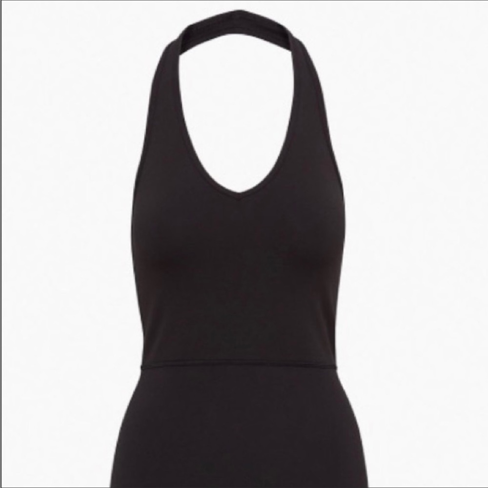 Aritizia Small Wilfred free Black Halter Dress